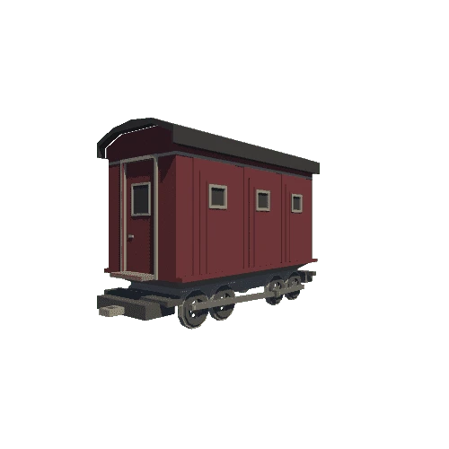 Train Wagon Red